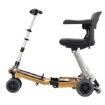 FreeRider Luggie Golden Elite Travel Scooter with 10.5 AH Battery