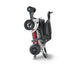 Luggie folding power wheelchair dual motor compact travel chair