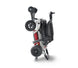 Luggie folding power wheelchair dual motor compact travel chair