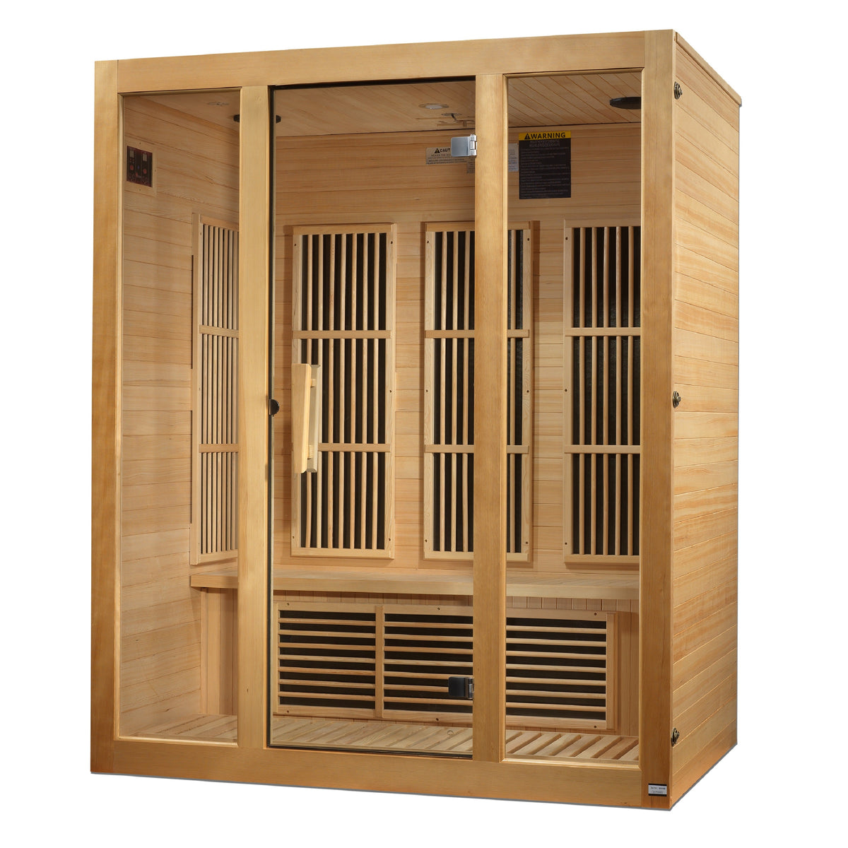 Golden Designs FAR IR Sauna Near Zero EMF 3 Person MXJ30601ZF