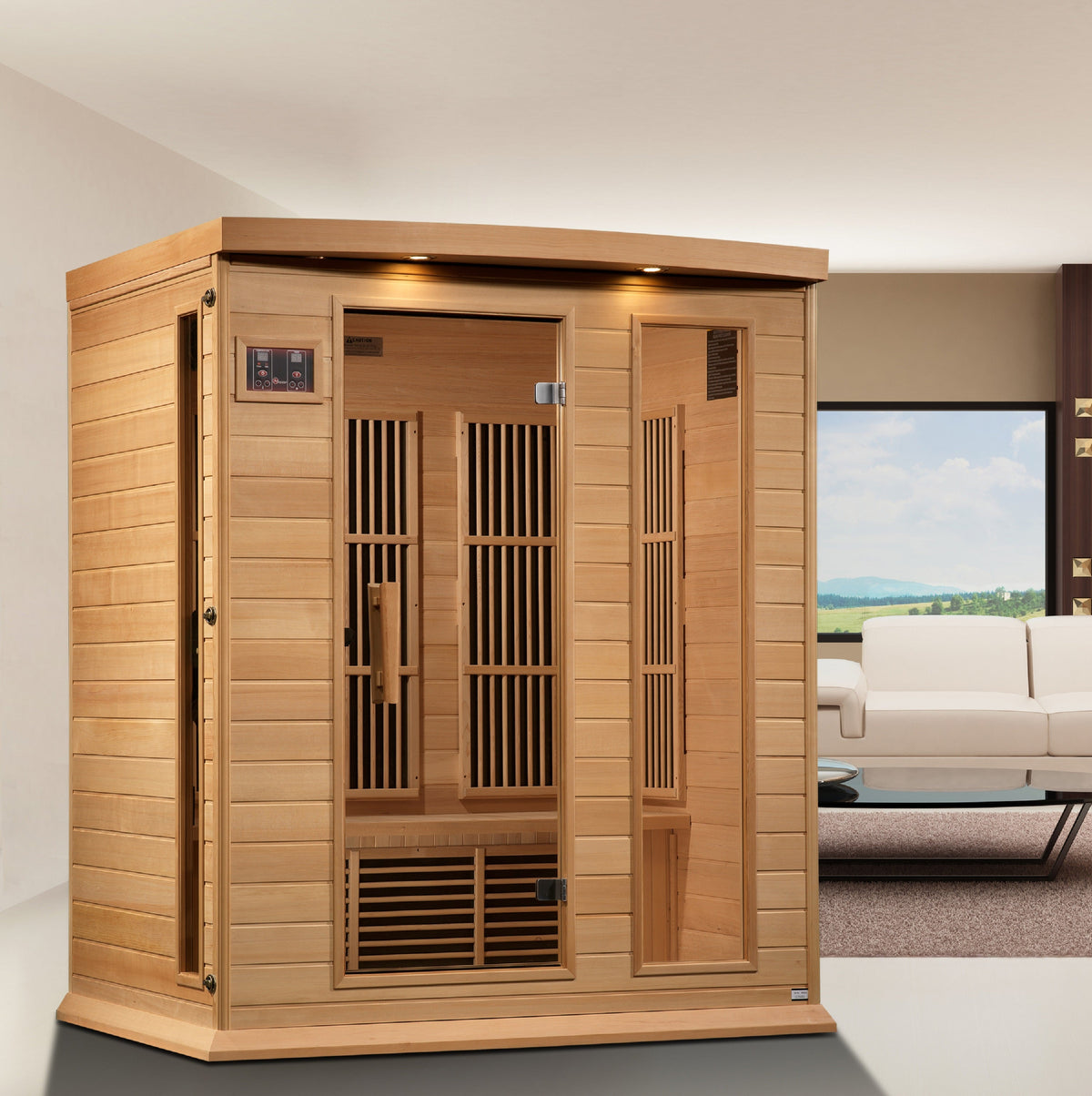 Golden Designs FAR IR Sauna Near Zero EMF MXK30601ZF HEM