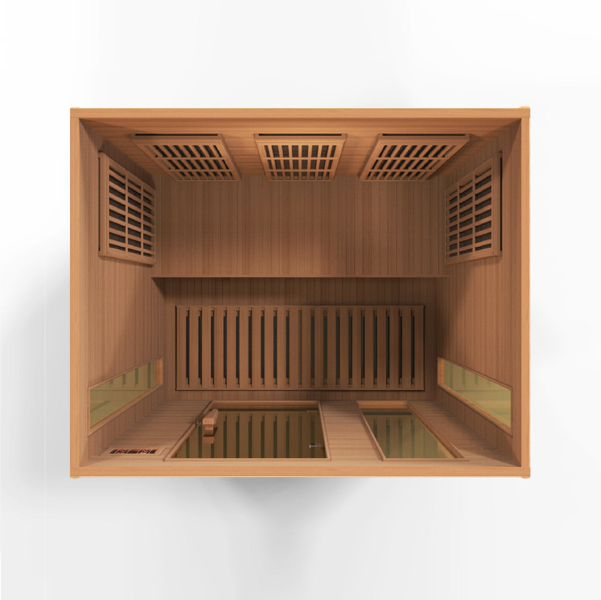 Golden Designs FAR IR Sauna Near Zero EMF MXK30601ZF CED