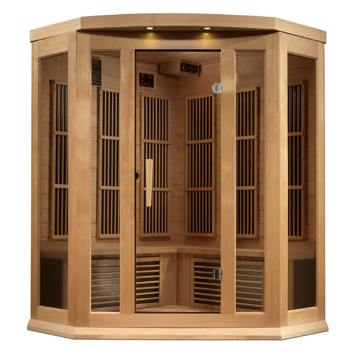Golden Designs Maxxus FAR IR Sauna with Near Zero EMF MXK35601ZF HEM