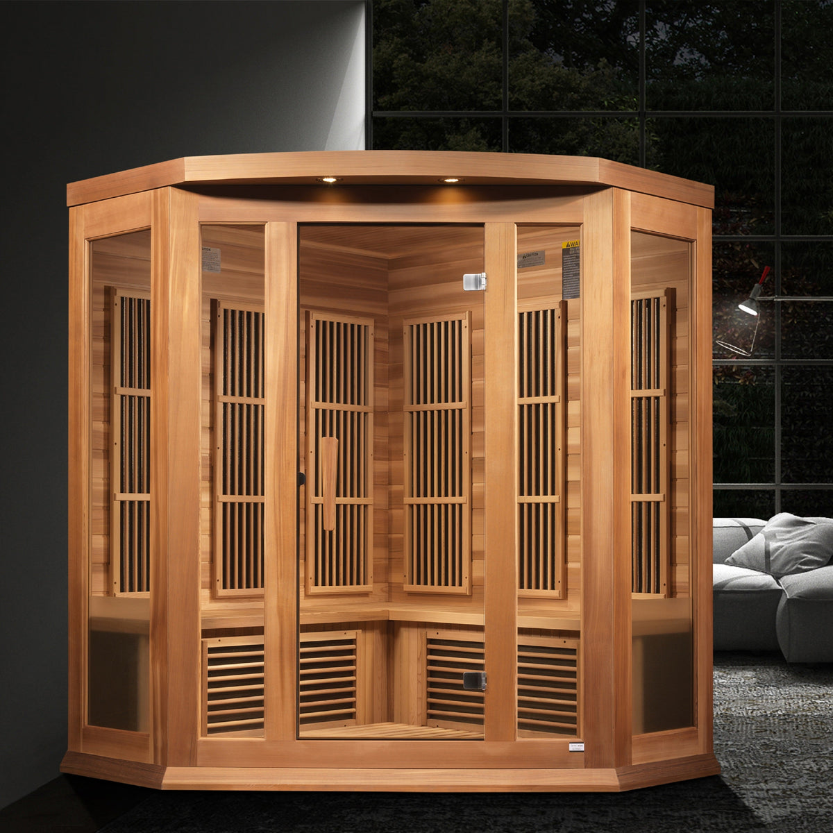 Golden Designs FAR IR Sauna Near Zero EMF MXK35601ZF CED