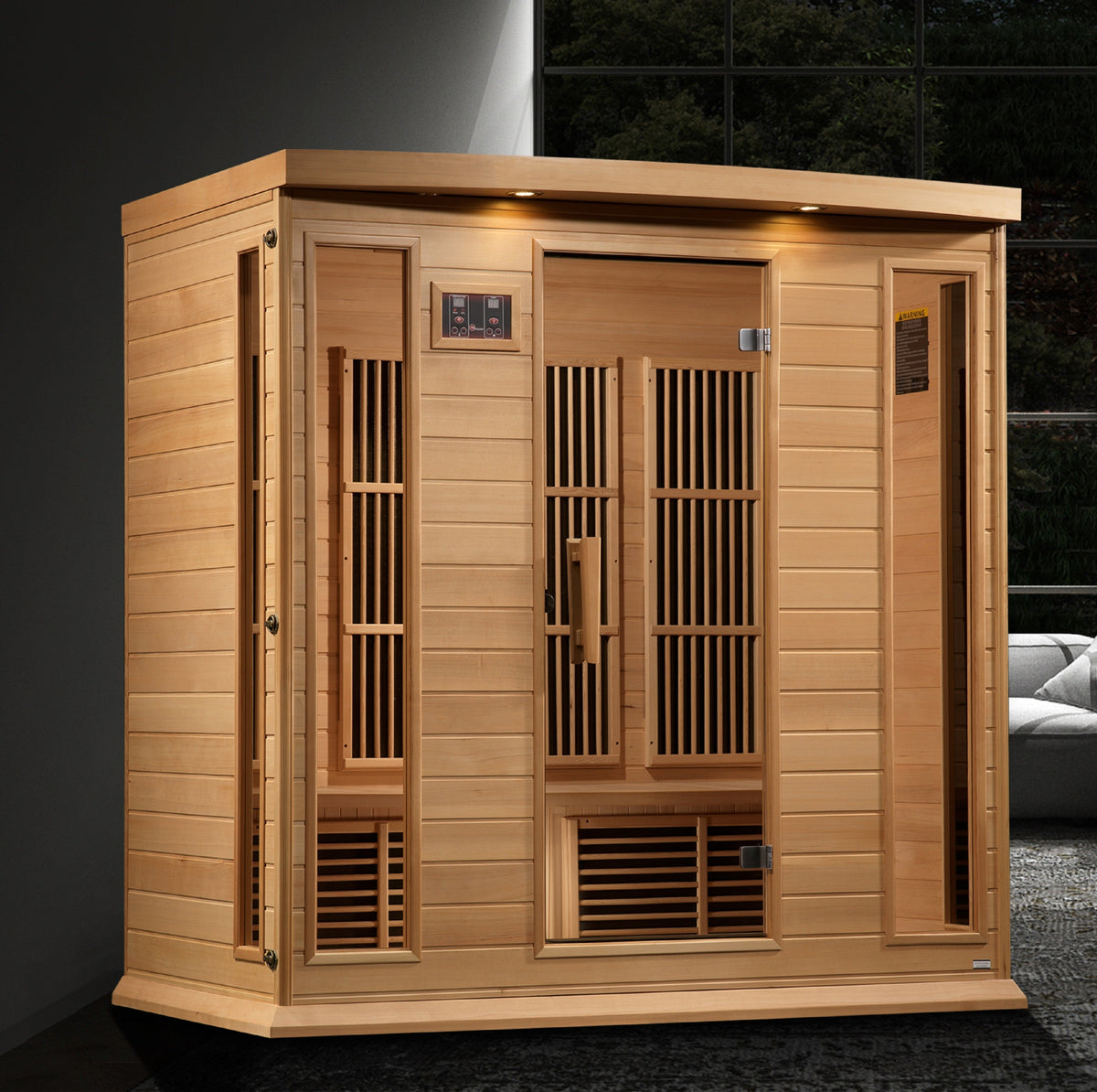 Golden Designs FAR IR Sauna Near Zero EMF MXK40601ZF HEM