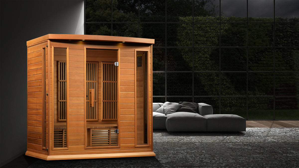 Golden Designs Maxxus FAR IR Sauna Low EMF MXK40601CED