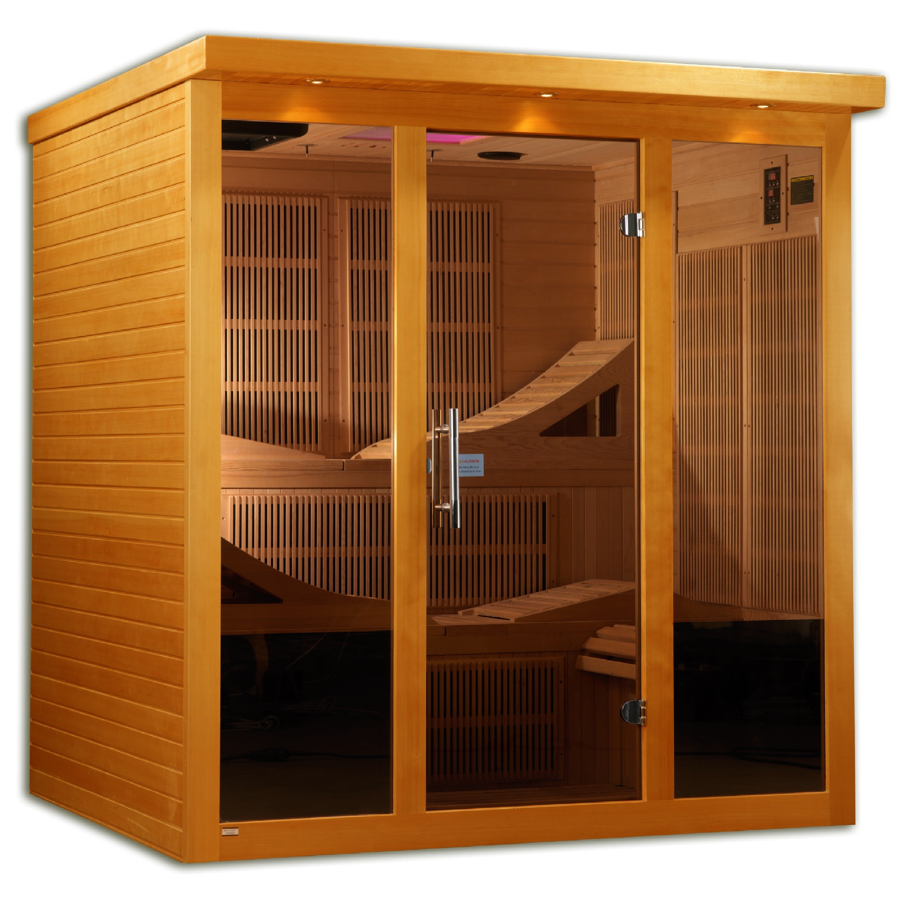 Golden Designs Far Infrared Sauna Ultra Low EMF DYN699601 Elite