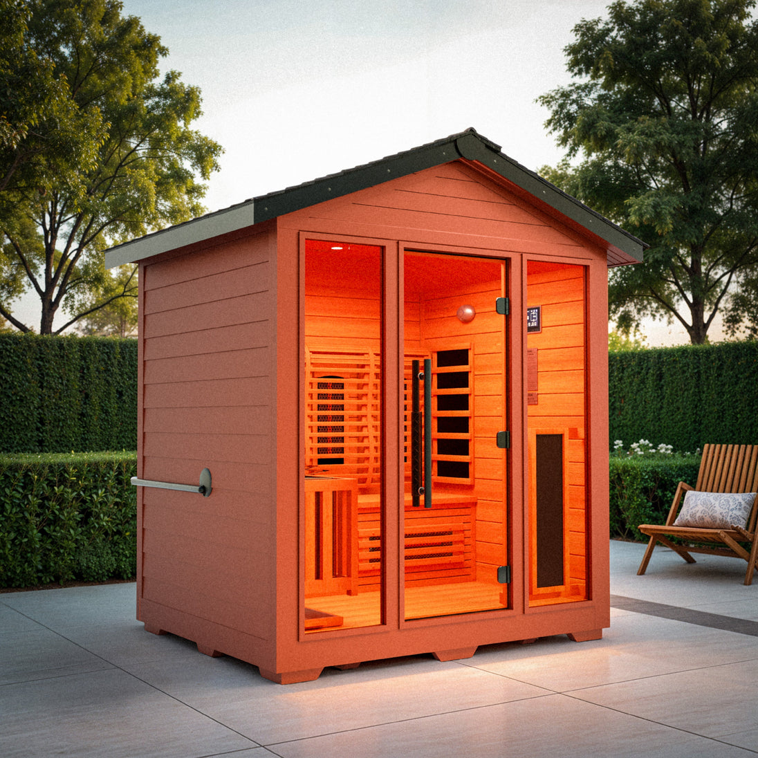 Nature 7 Sauna | 3D Surround Heat | Outdoor Medical Sauna