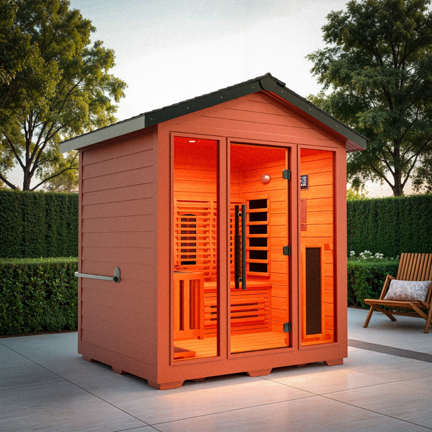 Nature 7 Sauna | 3D Surround Heat | Outdoor Medical Sauna