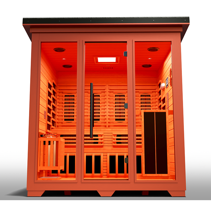 Medical Saunas 3D Surround Heat Outdoor Medical Sauna - Nature 8 Plus
