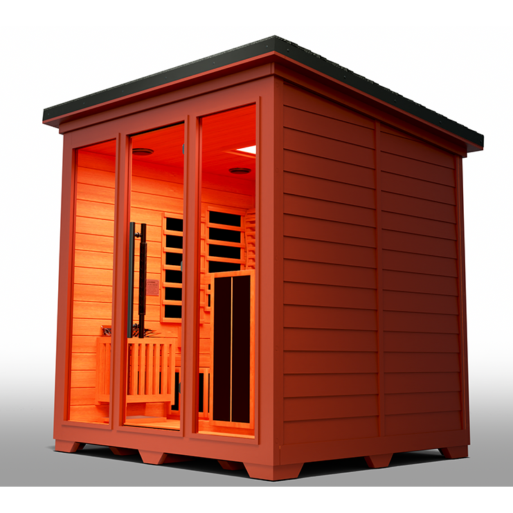 Medical Saunas 3D Surround Heat Outdoor Medical Sauna - Nature 8 Plus