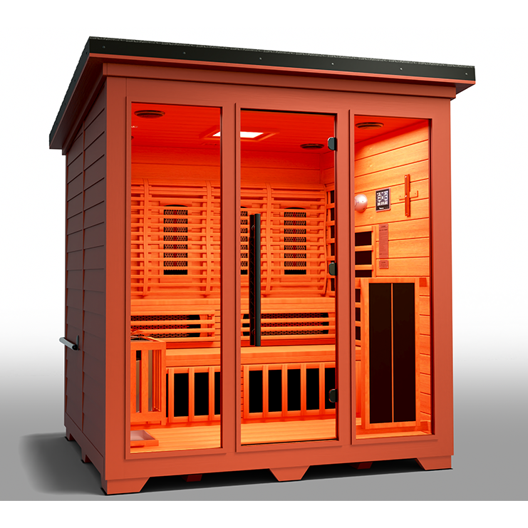 Medical Saunas 3D Surround Heat Outdoor Medical Sauna - Nature 8 Plus