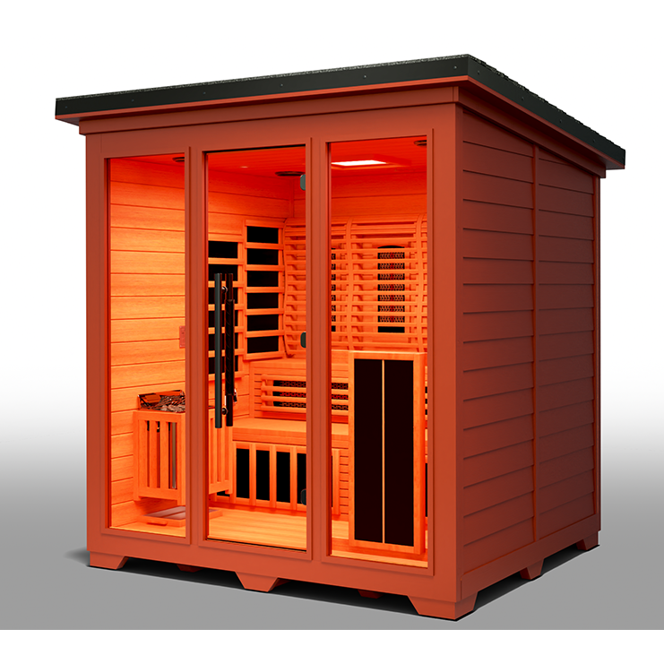 Medical Saunas 3D Surround Heat Outdoor Medical Sauna - Nature 8 Plus