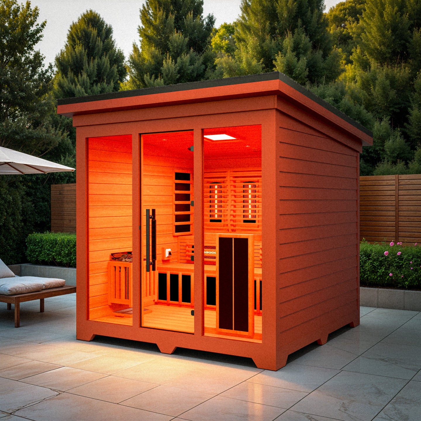 Nature X Sauna | Triple Heat Sauna | Large Medical Sauna