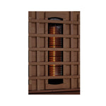 Golden Designs Full Spectrum Sauna with Himalayan Salt Bar GDI826001