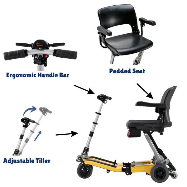 FreeRider Luggie Super Travel Scooter