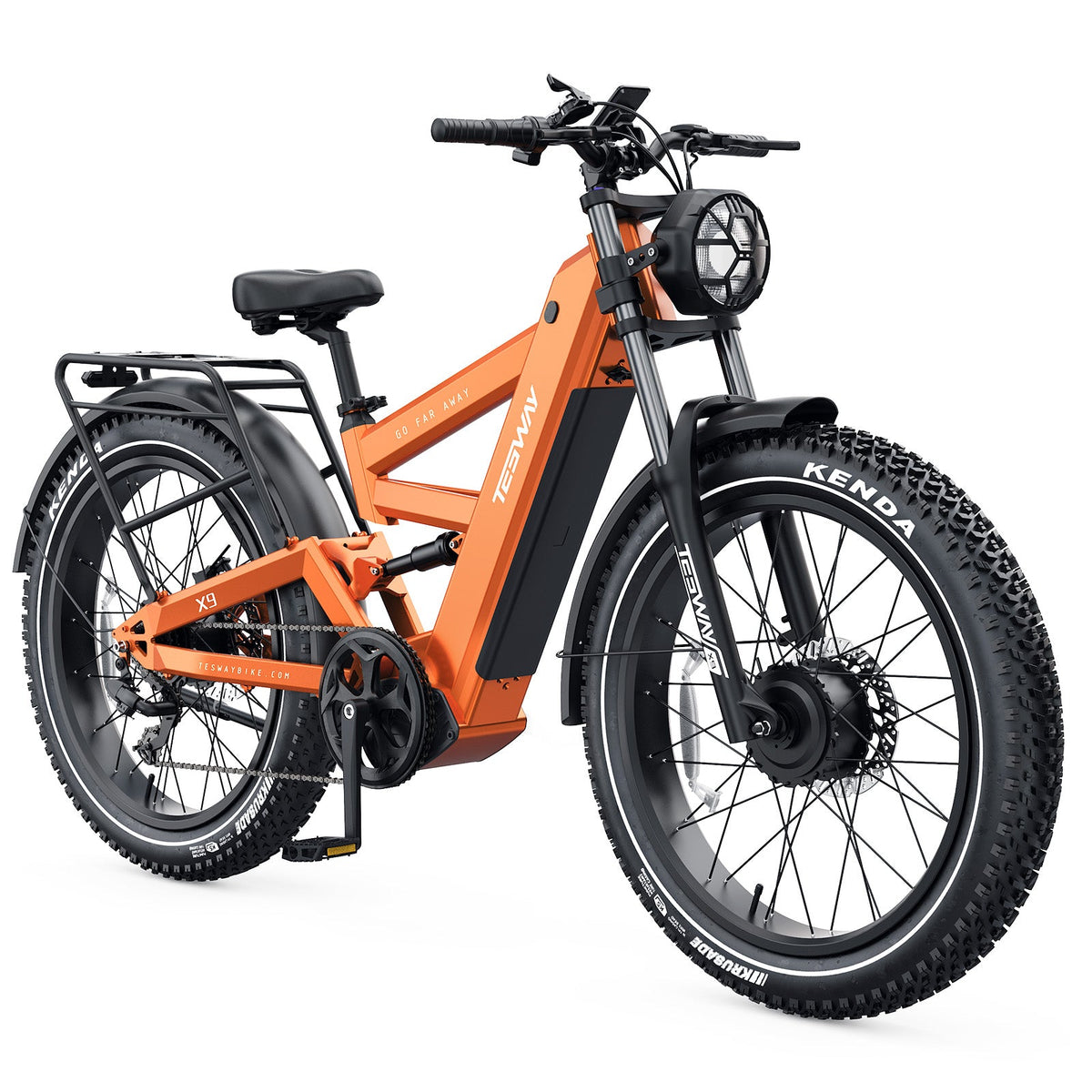 TESWAY X9 Ultra E-MTB – 60V 4000W Dual Motor Samsung Battery