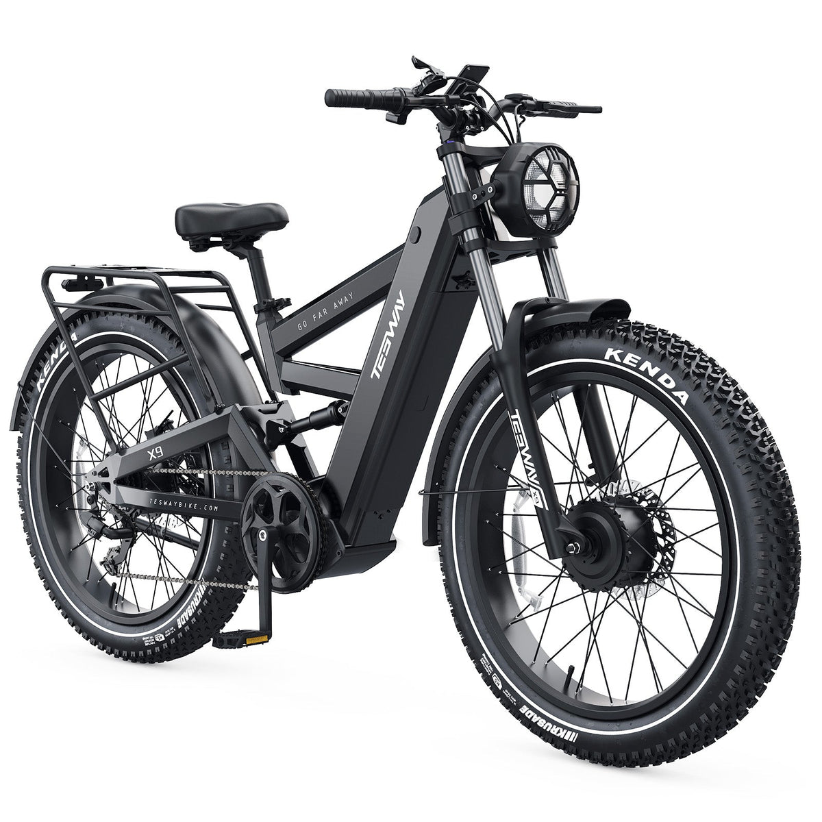 TESWAY X9 Ultra E-MTB – 60V 4000W Dual Motor Samsung Battery