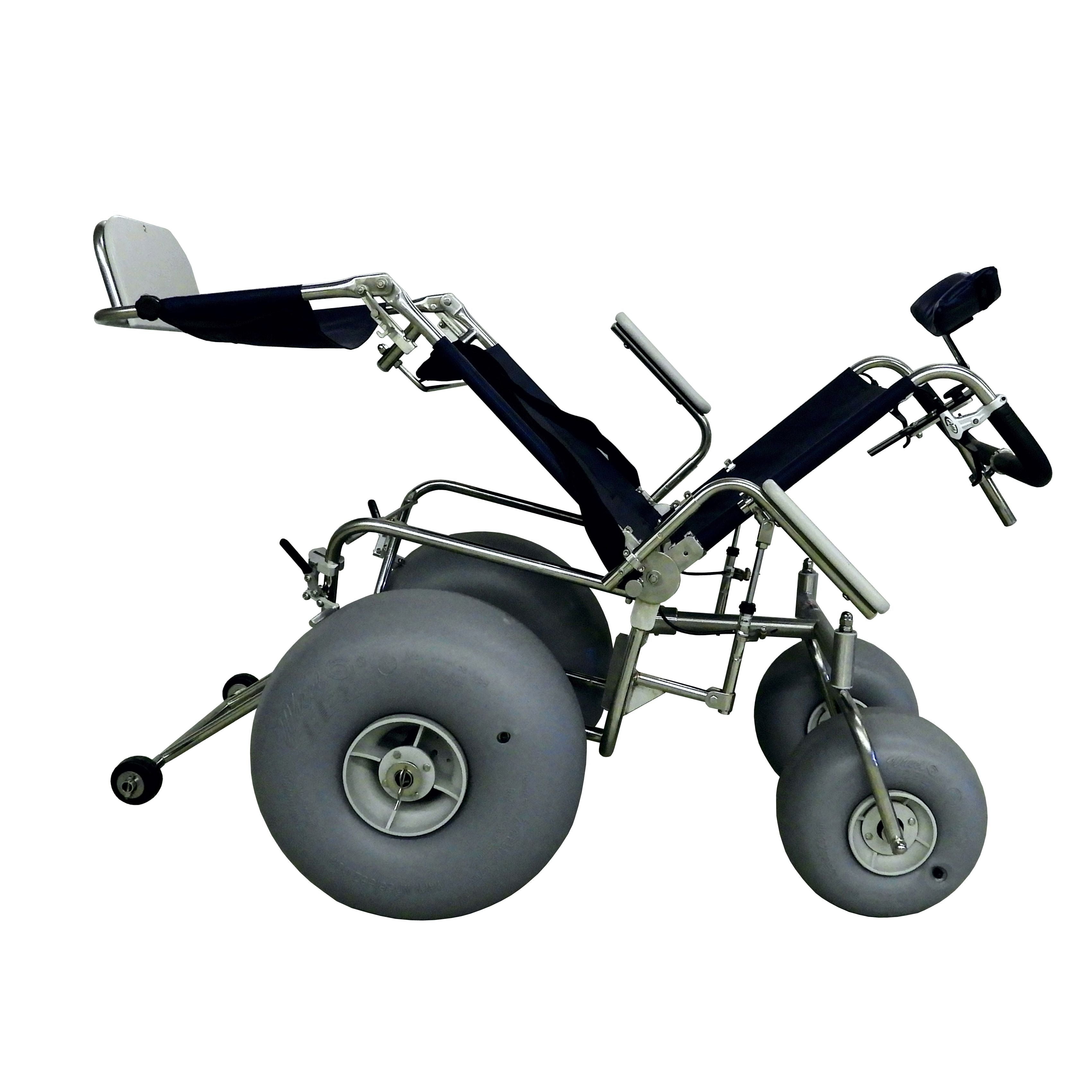 DB Tilt-in-Space Reclining All-Terrain Beach Wheelchair