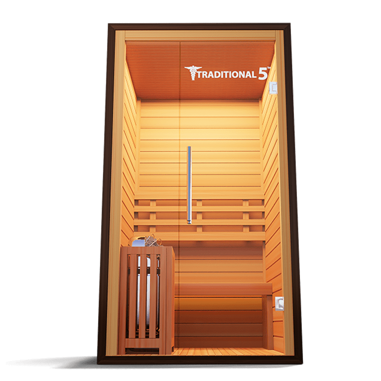Traditional 5 Sauna | Triple Heat Sauna | Medical Heat Therapy
