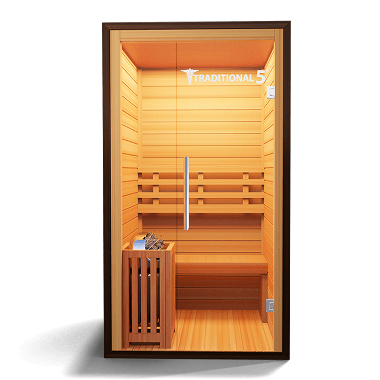 Traditional 5 Sauna | Triple Heat Sauna | Medical Heat Therapy
