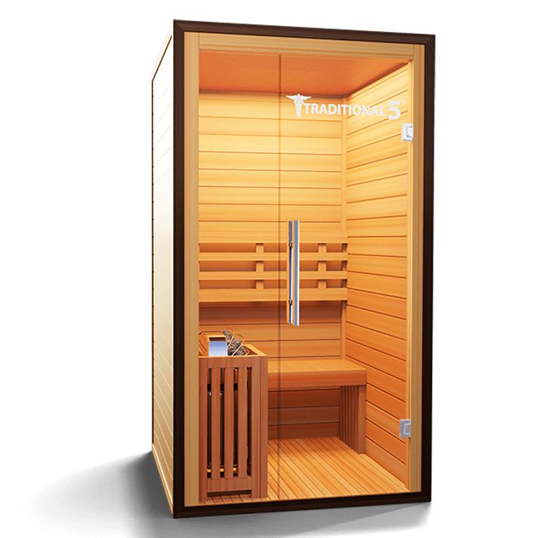 Traditional 5 Sauna | Triple Heat Sauna | Medical Heat Therapy