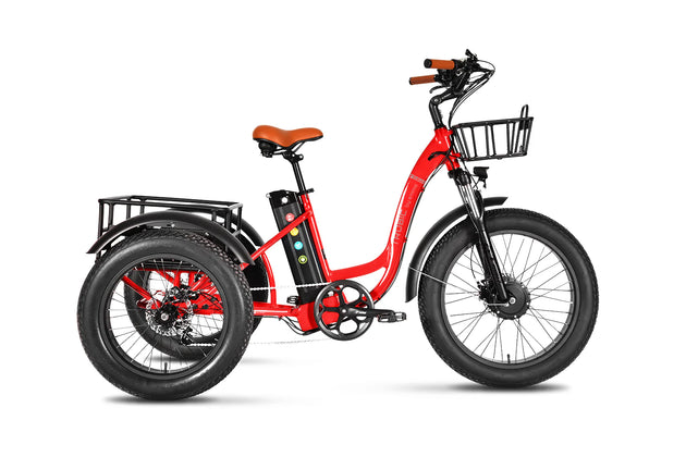 EMMO Trobic Pro Fat Tire Electric Cargo Tricycle with Differential