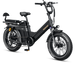 TESWAY X5 Pro Cargo E-Bike – 2000W 200-Mile Family Hauler
