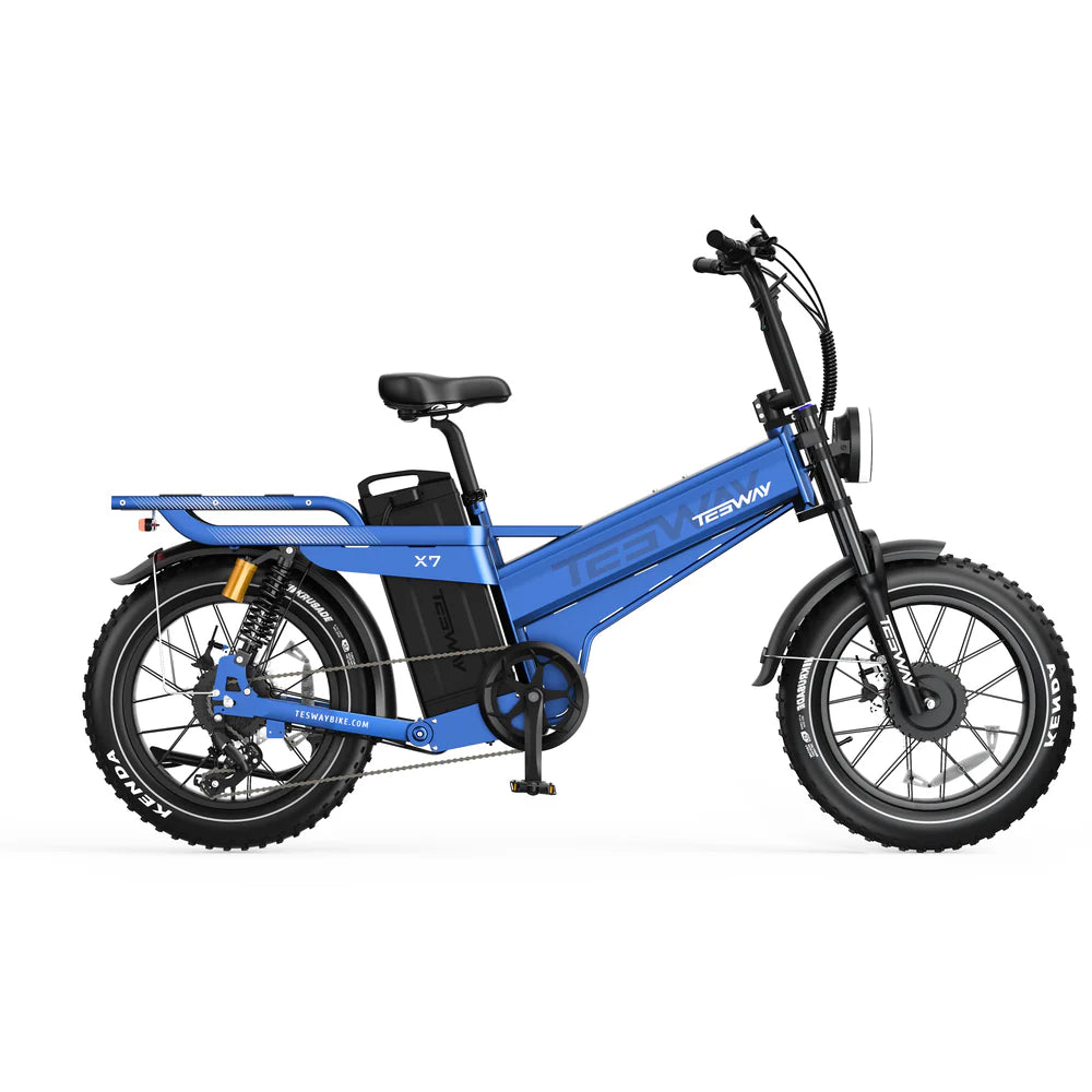 TESWAY X7 AWD E-Bike – Dual Motor 3600W & 200 N·m Torque