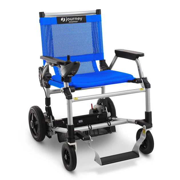 Blue Journey Zoomer electric wheelchair
