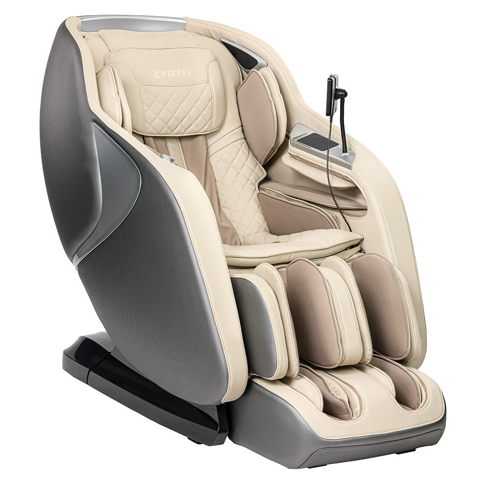 Kyota Joubu M880 4D Zero Gravity Massage Chair | Gray/Tan
