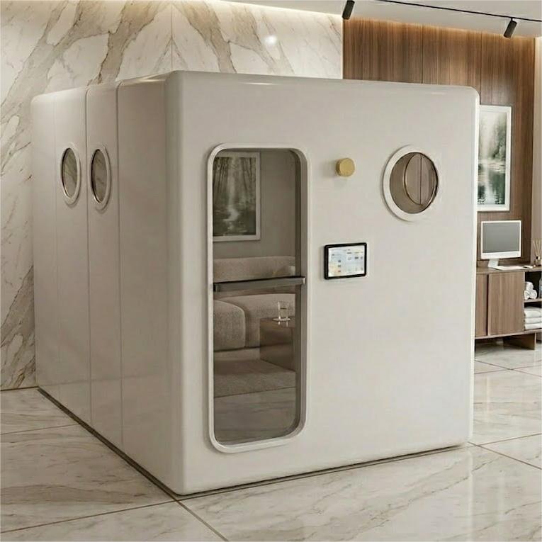 Tecnotu Quad Series 1.5 ATA 4-Person Modular Hyperbaric Chamber