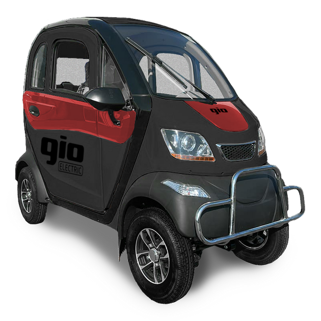 GIO Golf Enclosed Mobility Scooter 1200W Heated Cabin Bluetooth