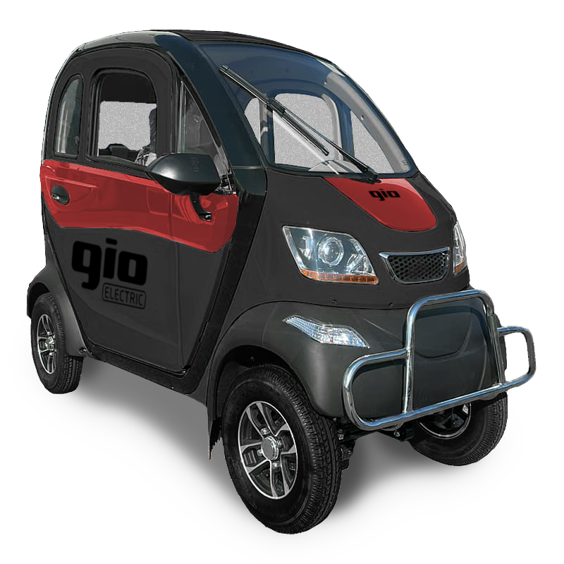 GIO Golf Enclosed Mobility Scooter 1200W Heated Cabin Bluetooth