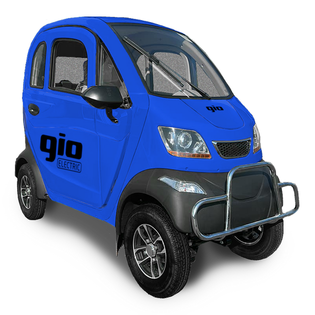 GIO Golf Enclosed Mobility Scooter 1200W Heated Cabin Bluetooth