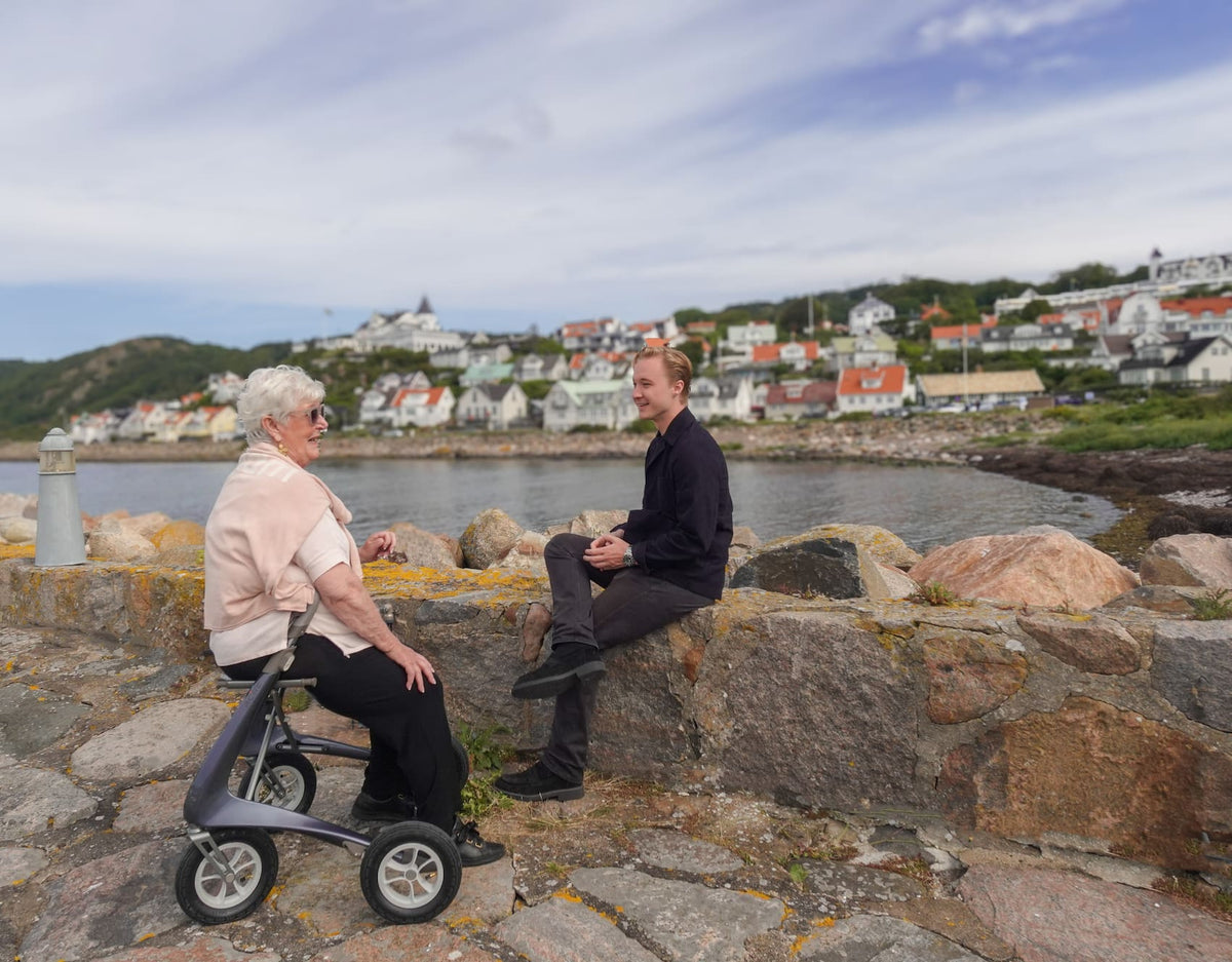 byACRE Carbon Overland all-terrain carbon fiber rollator