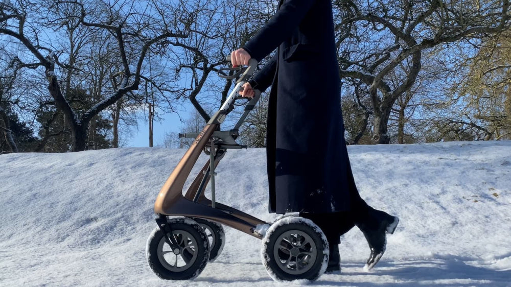 byACRE Carbon Overland all-terrain carbon fiber rollator