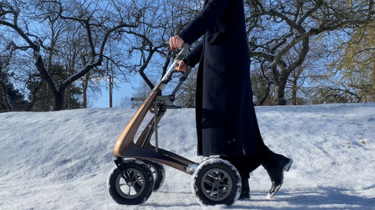 byACRE Carbon Overland all-terrain carbon fiber rollator