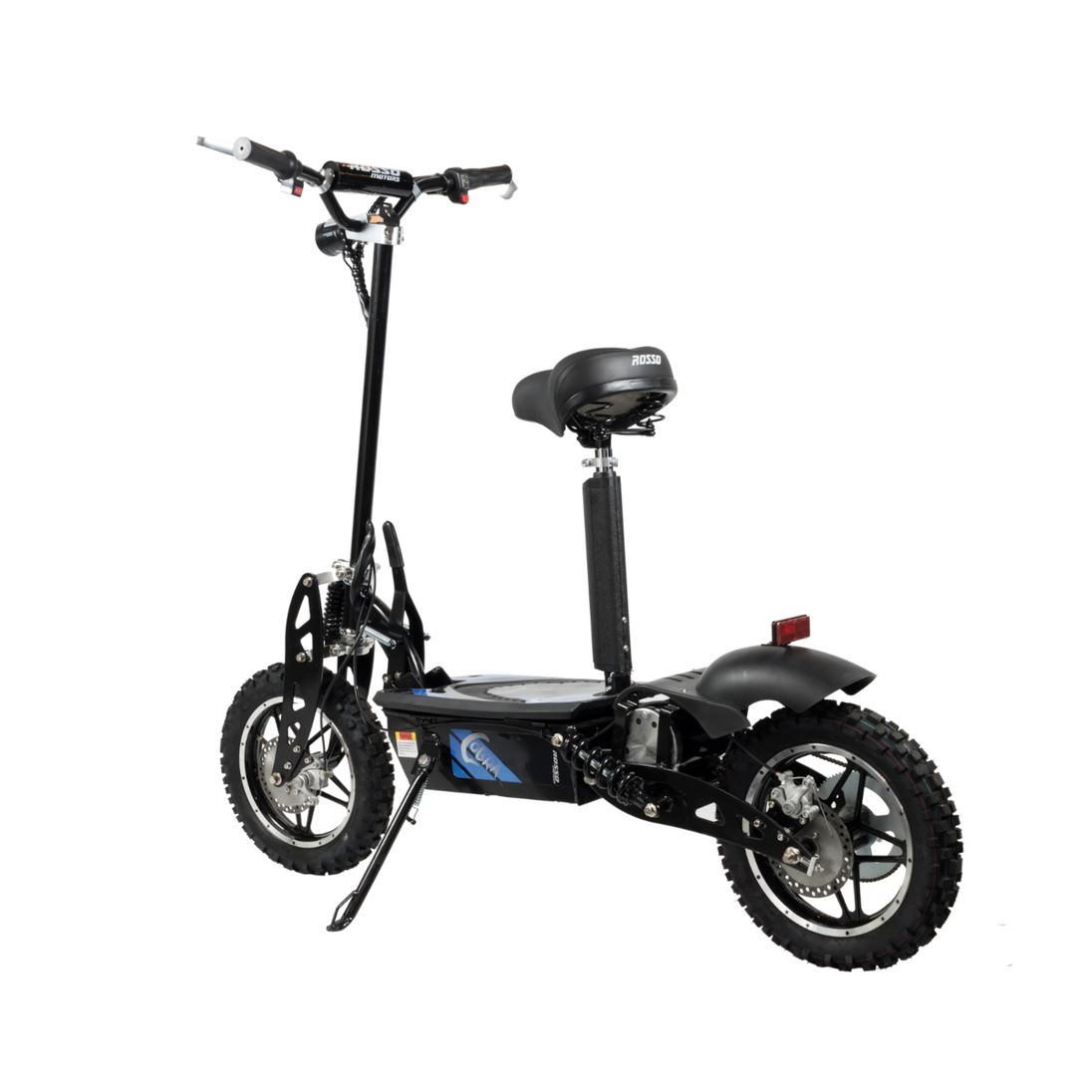 Rosso Cobra Blue Electric Scooter Seat Foldable 1000W 18MPH