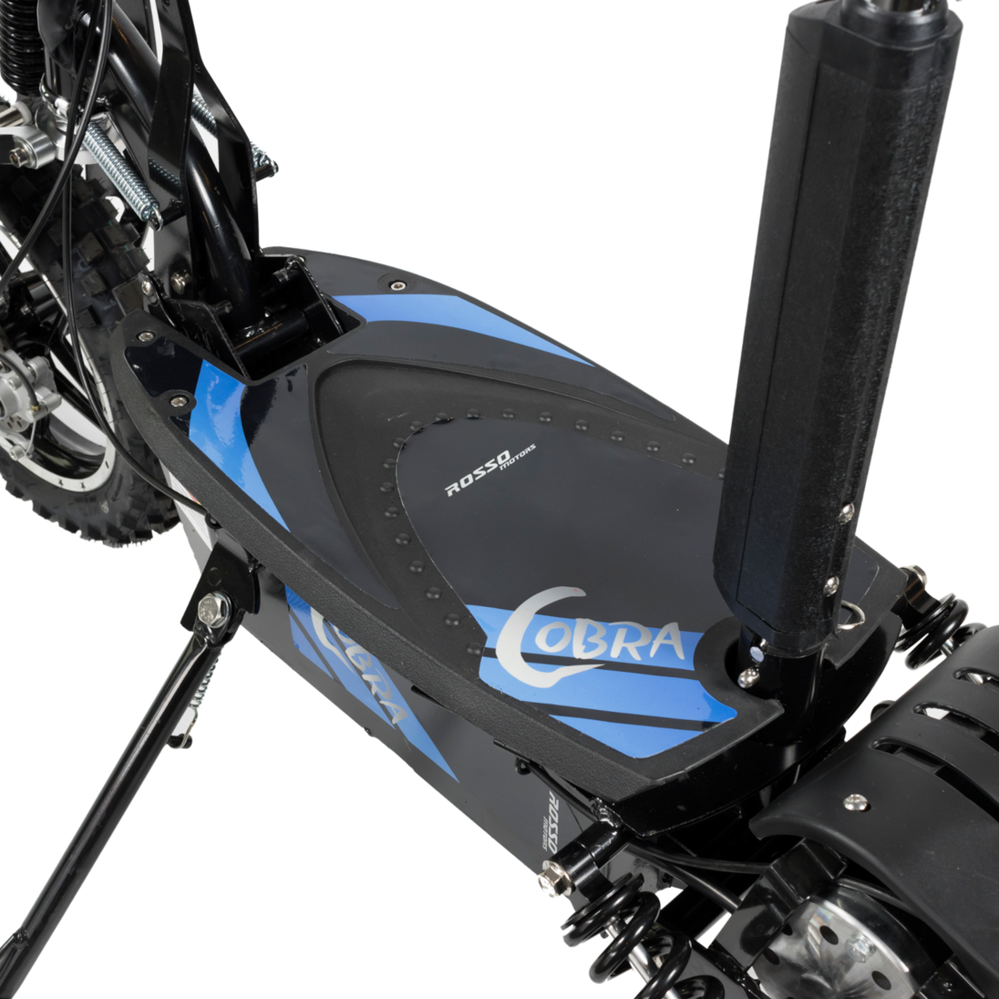 Rosso Cobra Blue Electric Scooter Seat Foldable 1000W 18MPH