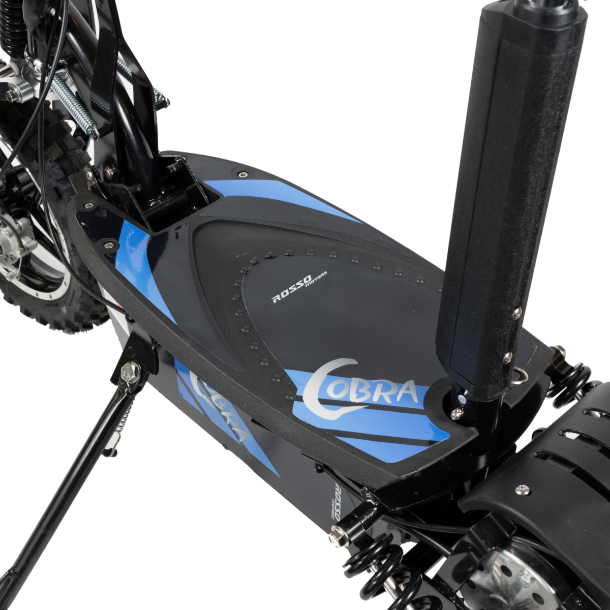 Rosso Cobra Blue Electric Scooter Seat Foldable 1000W 18MPH