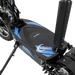 Rosso Cobra Blue Electric Scooter Seat Foldable 1000W 18MPH