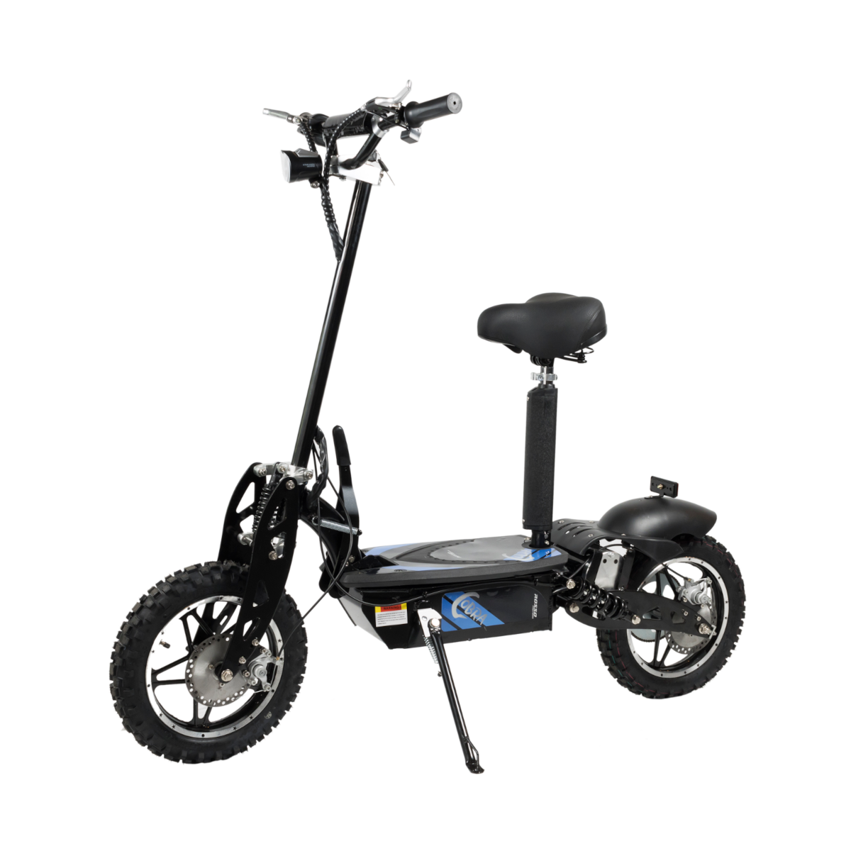 Rosso Cobra Blue Electric Scooter Seat Foldable 1000W 18MPH