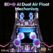 Kahuna Dios-1288 gray 8D AI SL-Track zero gravity massage chair