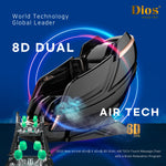 Kahuna Dios-1288 gray 8D AI SL-Track zero gravity massage chair