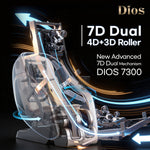 Kahuna 7D AI Dual Core (4D+3D) Roller, Air Float System, 3D Calf Kneading, SL-Track Full Body Zero Gravity Recliner Black
