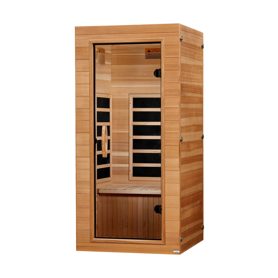 Pacific clear cedar wood sauna