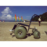 DB Elevating Leg-rest All-Terrain Beach Wheelchair