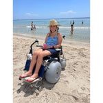 DB Elevating Leg-rest All-Terrain Beach Wheelchair