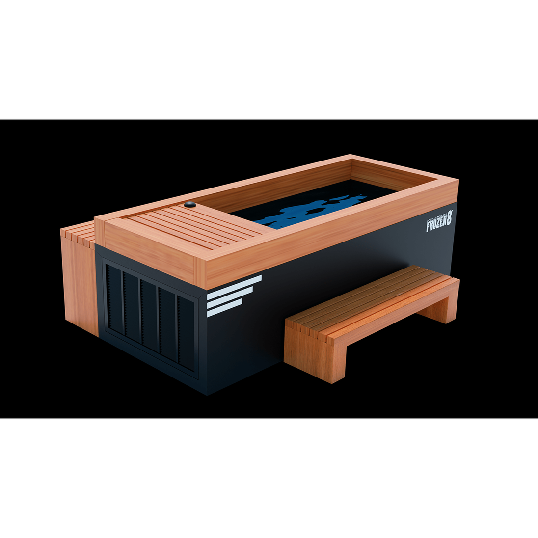 Frozen 8 Cold Plunge | Extra Large Ice Bath | Cold Therapy Tub